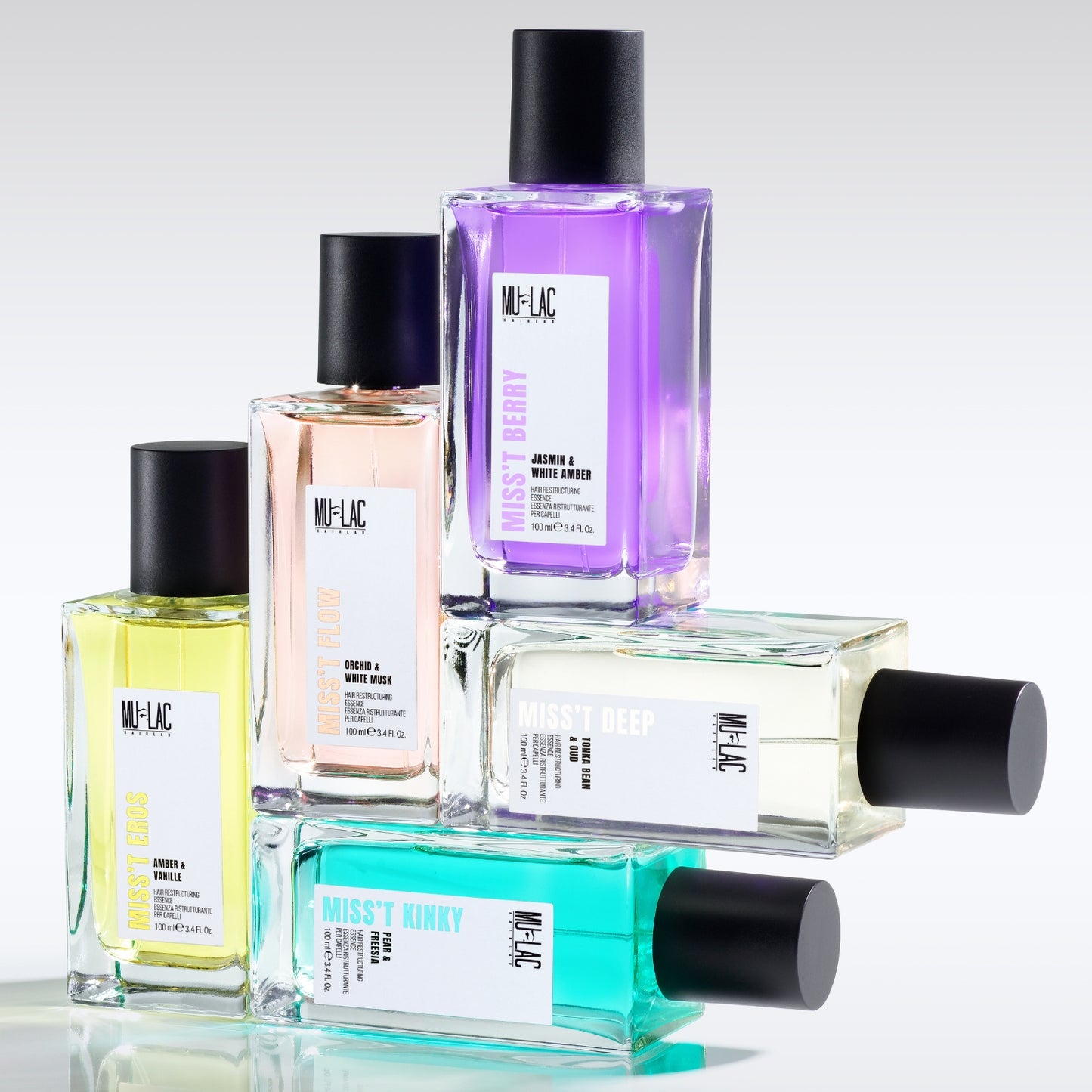 Mulac MISS'T BERRY Jasmin & White Amber Essenza Ristrutturante Capelli