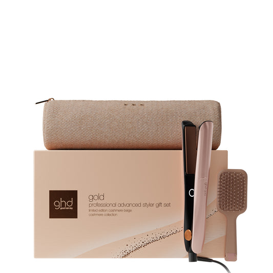 ghd gold gift set in cashmere