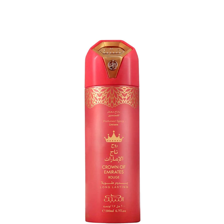 Nabeel Crown of Emirates Rouge Perfumed Deo Spray