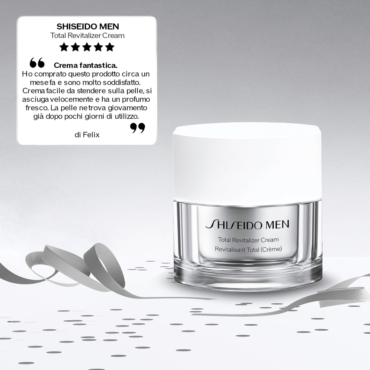 Shiseido Men Total Revitalizer Cream Cofanetto