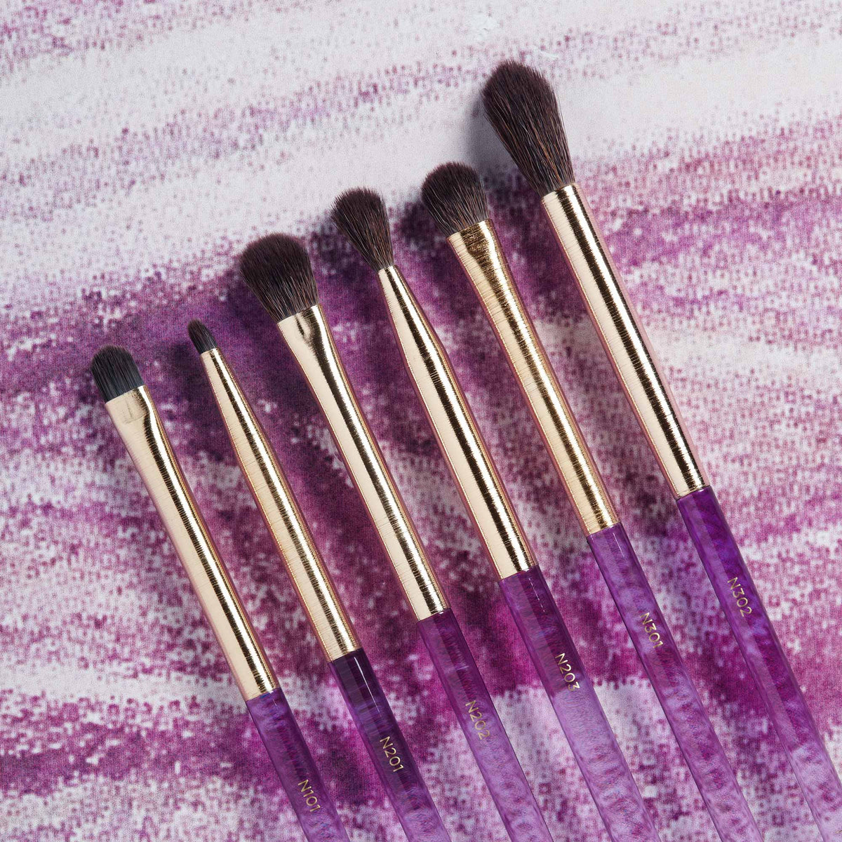 NABLA Amethyst Detail Eye Brush Set