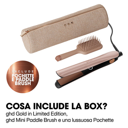 ghd gold gift set in cashmere