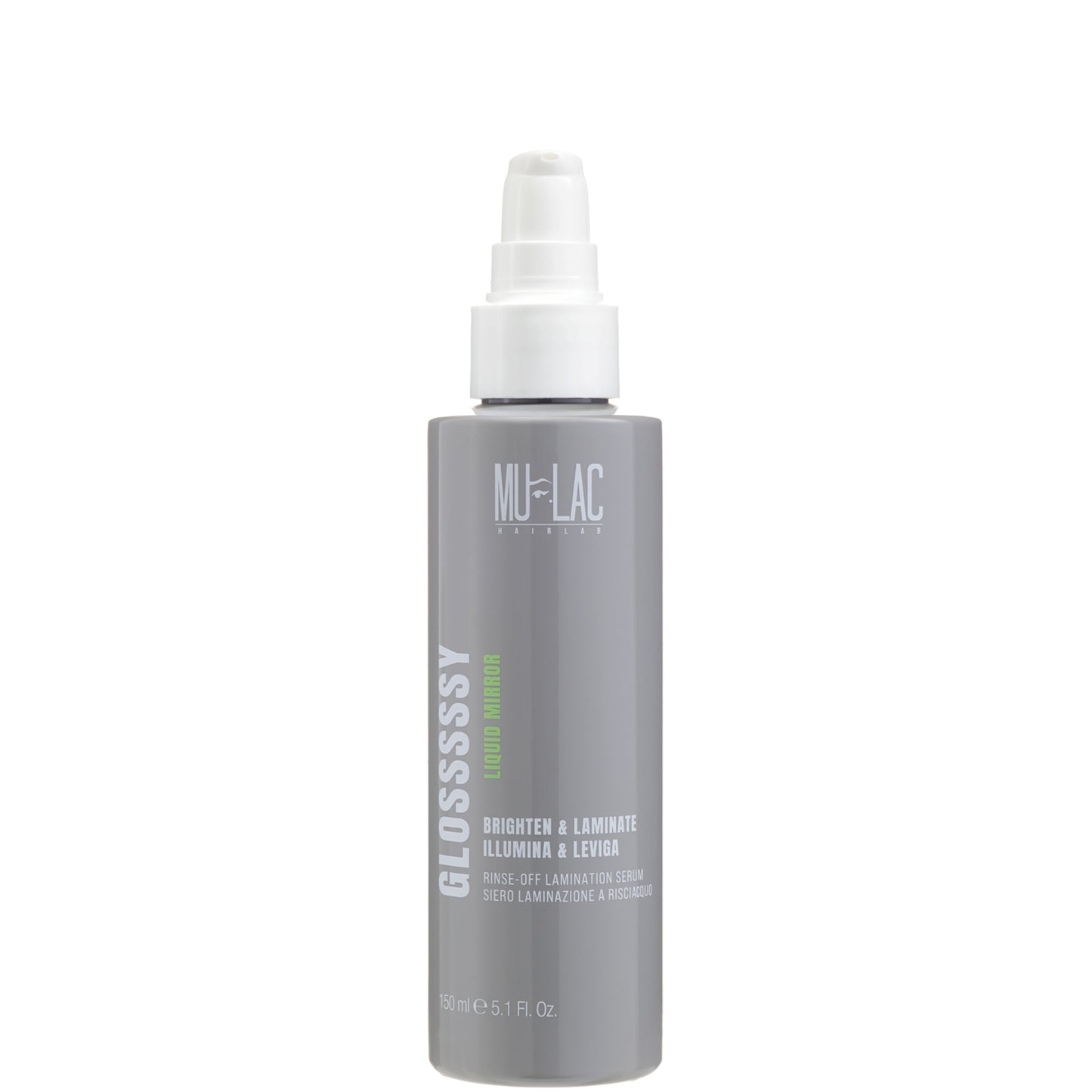 Mulac GLOSSSSSY LIQUID MIRROR Siero Laminazione a Risciacquo