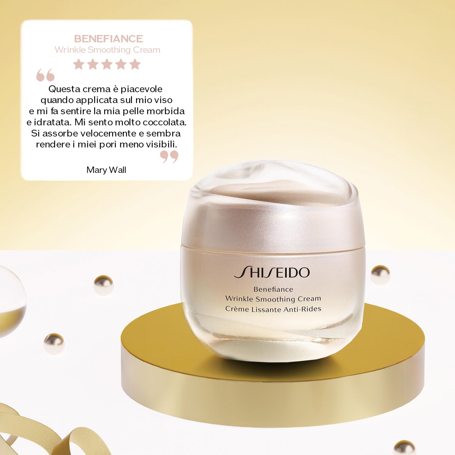 Benefiance Wrinkle Smoothing Cream Confezione