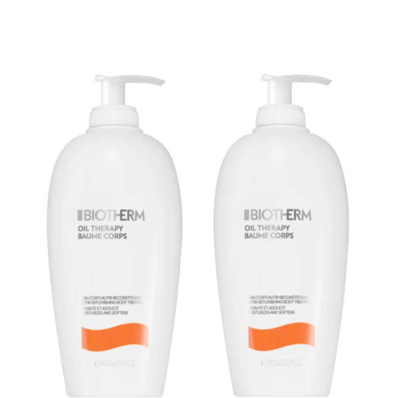 Oil Therapy  Baume Corps 400 ML + 400 ML