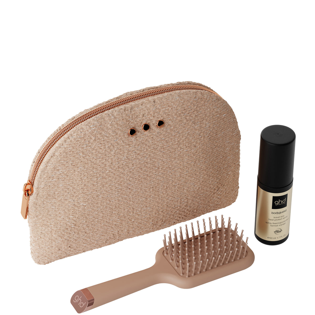 ghd style gift set with mini ghd the all-rounder paddle brush