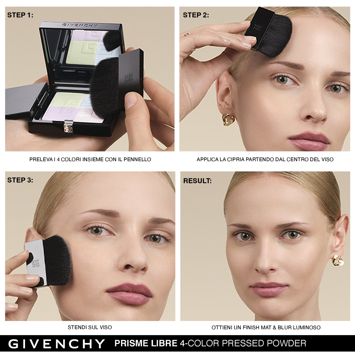 Prisme Libre 4 Color Pressed Powder