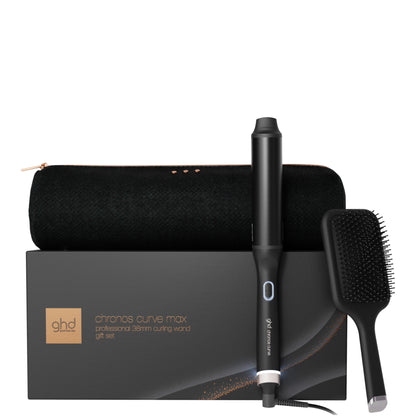 ghd chronos curve max festive gift set (38mm barrel)