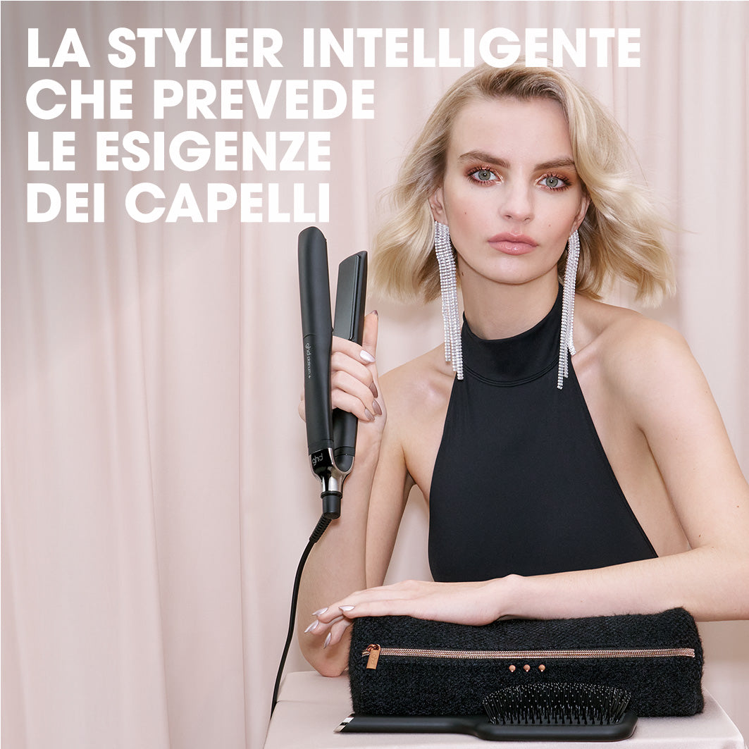 ghd platinum + gift set in black
