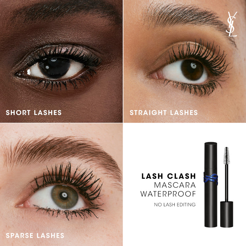 Mascara Lash Clash Waterproof BLACK - WATERPROOF
