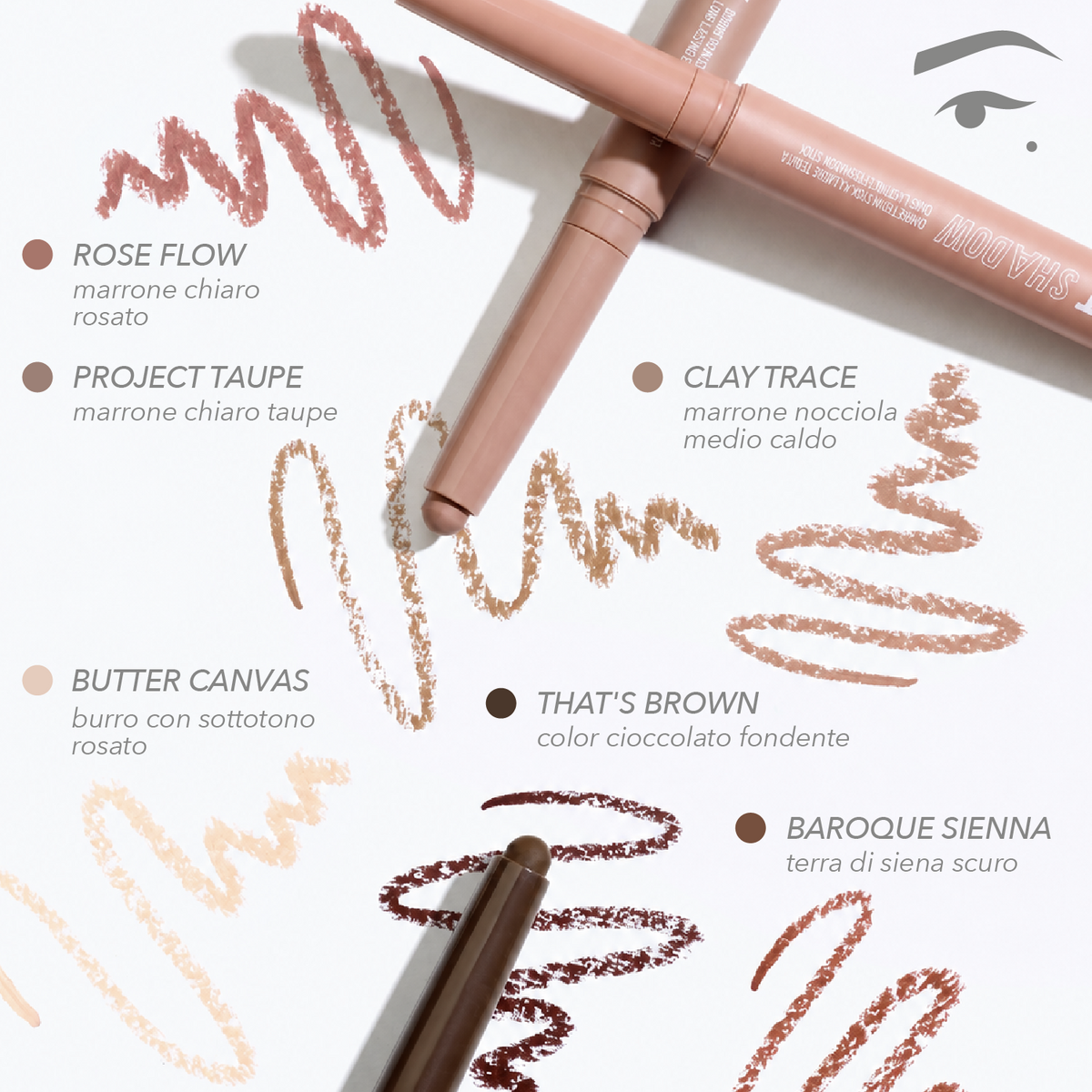 Mulac Art Shadow Ombretto in Stick