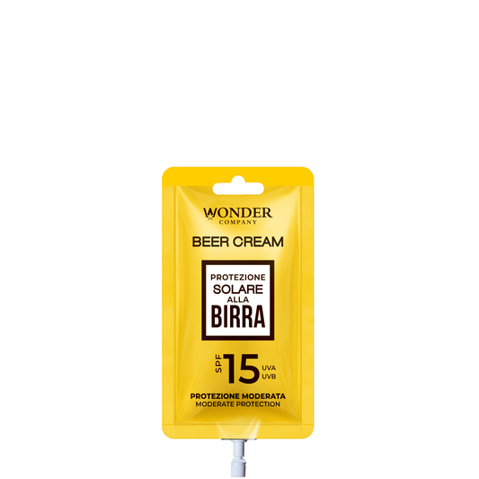 BEER CREAM - Protezione Solare alla Birra Viso/Corpo SPF 15