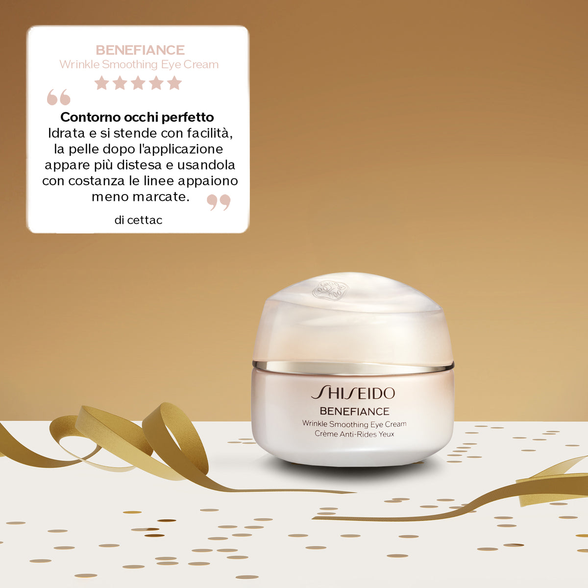 Benefiance Wrinkle Smoothing Eye Cream Cofanetto