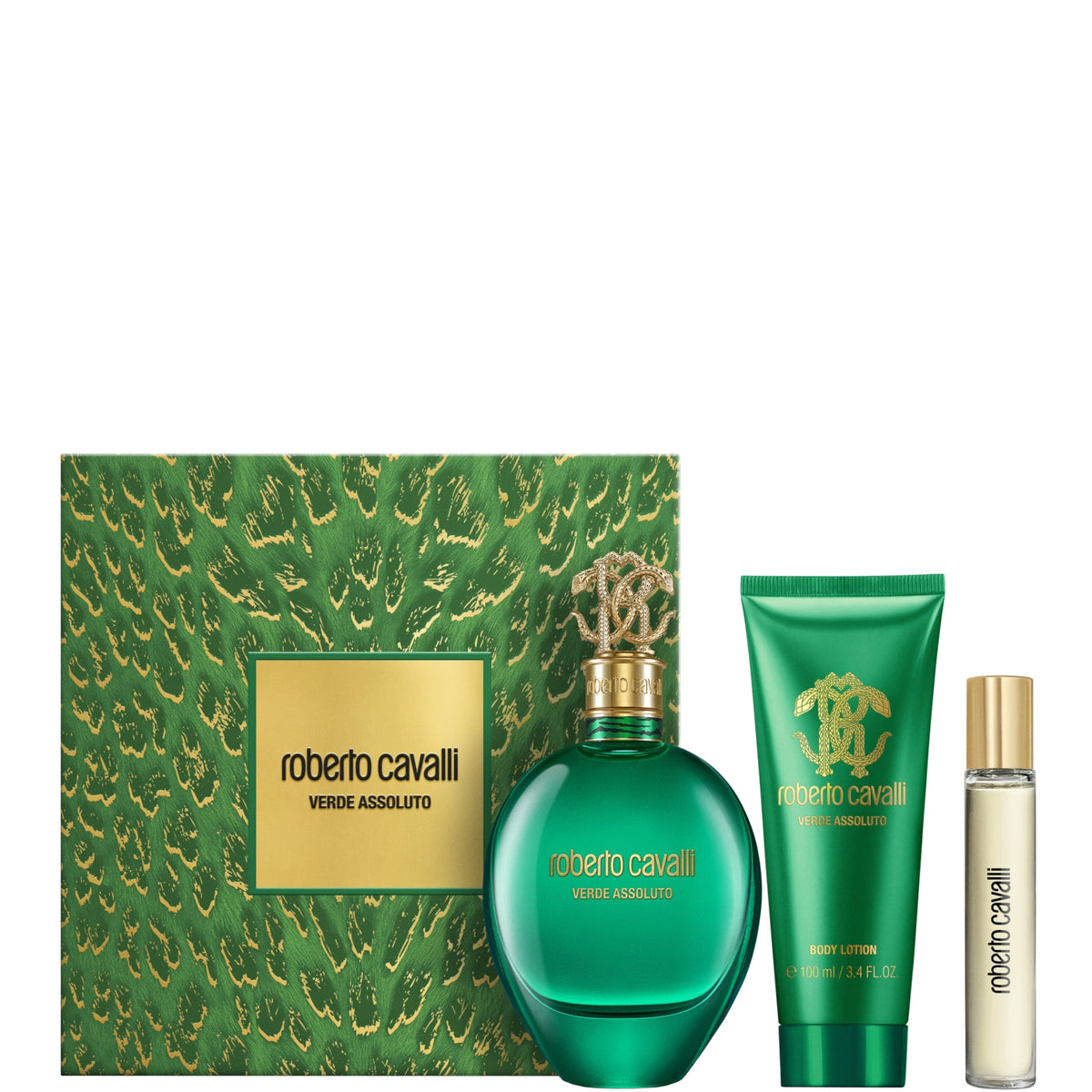 Roberto Cavalli Verde Assoluto Cofanetto