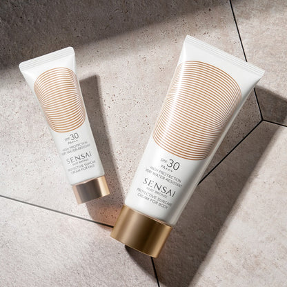 Silky Bronze - Protective Suncare Cream for Face SPF30