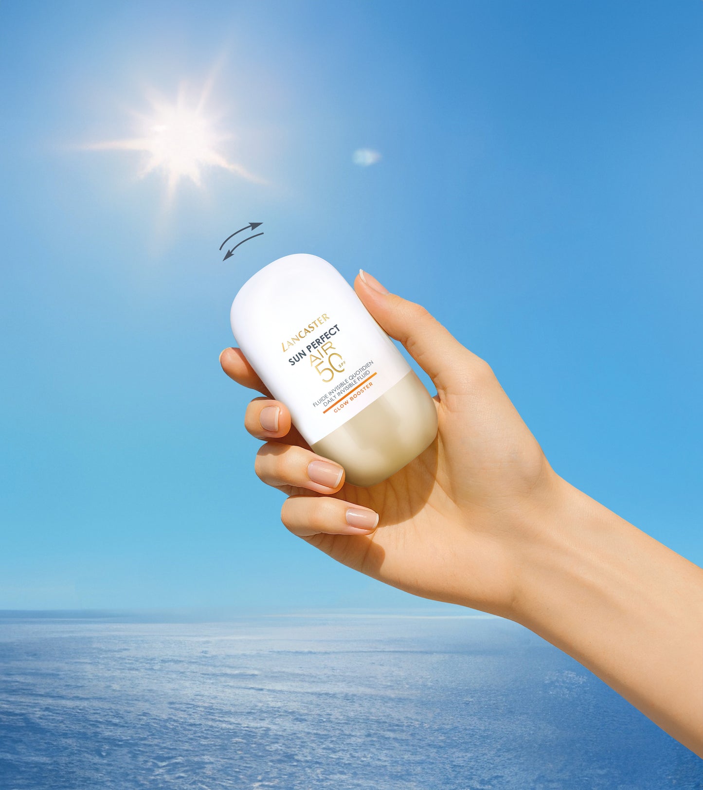 Lancaster Sun Perfect AIR Daily Invisible Fluid SPF50 Glow Booster