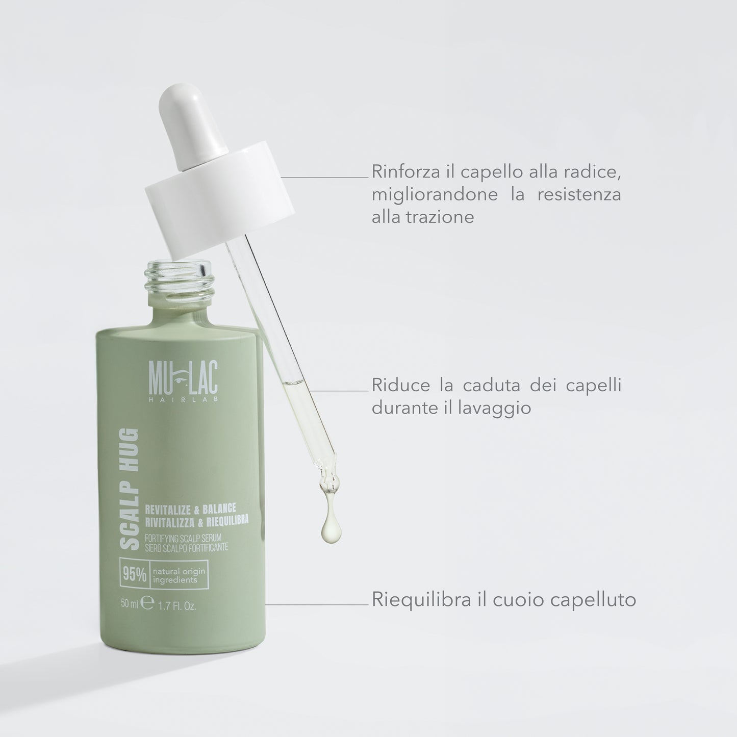 Mulac Scalp Hug Siero Scalpo Fortificante