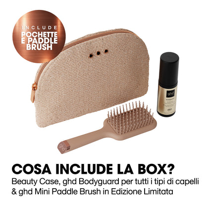 ghd style gift set with mini ghd the all-rounder paddle brush